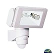 Steinel HS150W - 150 Watt Halogen Flood with Motion Sensor, White