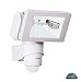 Steinel HS150W - 150 Watt Halogen Flood with Motion Sensor, White