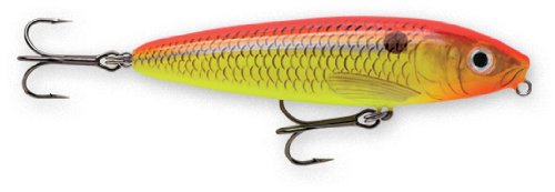 Rapala Skitter Walk 08 Fishing lure, 3.125-Inch, Fire Shad