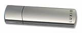 Super Talent Luxio 128 GB USB 2.0 Flash Drive STP28GLXSU (Silver )
