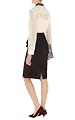 Metallic Ponte Roma Skirt