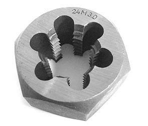 18mm x 1.5 Carbon Hex Die