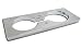 Automotive : AutoXccessory Chrome Plated Billet Cup Holder Surround, for the 2006 Hummer H2 SUT