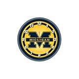 Michigan Wolverines NCAA Round Wall Clock