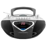 Unirex Rx-947U Portable Stereo Cd/Mp3 Player With Radio, Cassette Recorder and USB Port
