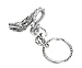 Asian Dragon Pewter Pocket Clip Keychain
