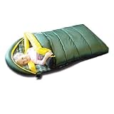 Black Pine Kid Grizzly 0 Degree Sleeping Bag Green