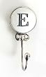 Monogram Ceramic Wall and Jewelry Hook - E Monogram Ceramic Wall and Jewelry Hook - E