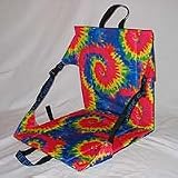 Stadium And Bleacher Chair - Crazy Creek Original Camping Chair Tie Dye