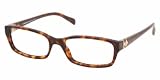 Prada Women's 07n Dark Tortoise Frame Plastic Eyeglasses