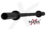 XMark Fitness 7- Feet Black Zinc Olympic Bar with Copper Bushings (32mm)