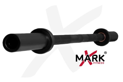 XMark Fitness 7- Feet Black Zinc Olympic Bar with Copper Bushings (32mm)