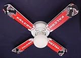 Ceiling Fan Designers 42FAN-NFL-ATL NFL Atlanta Falcons Football Ceiling Fan 42 In.