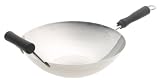 Bauen Pagoda 11-Inch Stainless Steel Stir Fry Pan