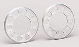 Mr. Gasket Co. MRG-2370: Wheel Spacer, Aluminum, 5 x 4.5 in./4.75 in./5.0 in., 7/32 in. Thick, Pair
