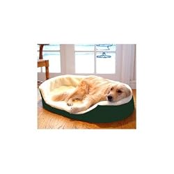 Majestic Dog Lounger Pet Bed Small Green