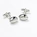 Mens Designer Fashion Cufflinks - Rugby Ball - For the Rugby Player