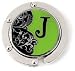 Finders Key Purse Hanger Letter J