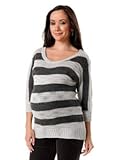 IMAGE OF A Pea in the Pod Collection: Splendid 3/4 Sleeve Striped Maternity Sweater