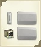 102-1-6 - Quorum Lighting - Single Entry White Door Chime Kit