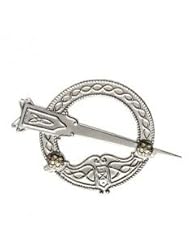 Gaelic Brooch Irish Jewelry Gift