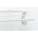 ClosetMaid Support for SuperSlide Hanging Bar, White #5629