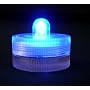 Submersible Battery LED 10 Lights~BLUE~Wedding~Tea Light