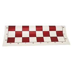 Roll-up Tournament Chessboard - Red