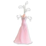 Gala Gown Pink Dress Jewelry Organizer
