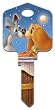 Lady & The Tramp Schlage SC1 House Key