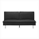 Puzzle Proton Convertible Sofa with Silver Legs Upholstery: Linen Puzzle Proton Convertible Sofa with Silver Legs Upholstery: Linen