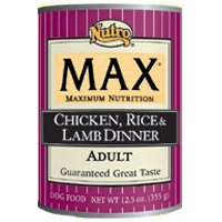 Nutro Max Original Canned Dog Food 12.5oz Case(12)