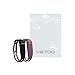 Vetoo Replacement Bands for Fitbit Flex,Hollowed Silicone Bracelet Wristband Accessory,Pack of 2,black+purple