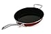 Chantal Copper Fusion 10-Inch Fry Pan, Chili Red