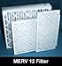 20x20x4-MERV 12 A/C Furnace Air Filters by Nordic Pure (Box of 6)