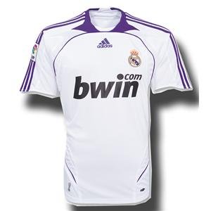 Real Madrid 07/08 Home Soccer Jersey