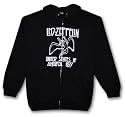 Led Zeppelin 1977 Tour Zippered Hoodie Hoody Sweatshirt