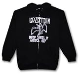 Led Zeppelin 1977 Tour Zippered Hoodie - IN STOCK