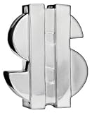 Present Time Bud Silver Plated Ceramic Dollar Money Box