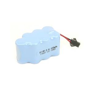 8.4V Battery 600mAh Ni-MH: J-3, Slo-V, DEC from Toy RC Airplanes