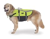 Kyjen Outward Hound Designer Dog Life Jacket Large Lime Green