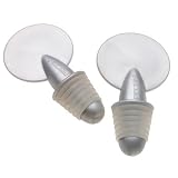 Pedrini Wine and Bar 2-Pack Polypropylene Stoppers by Pedrini