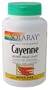 Solaray - Cayenne, 515 mg, 180 capsules