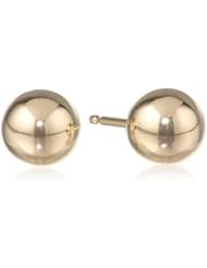 Duragold 14k Gold 5mm Ball Studs