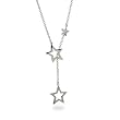 Cascading Stars Sterling Silver Lariat