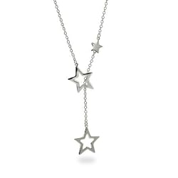 Cascading Stars Sterling Silver Lariat