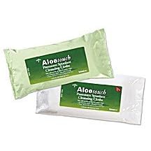 Aloetouch Wipes - Tub, with 3.2% Dimethicone, Fragrance Free, 9inx13,in 60 Wipes/Tub, 12 Tubs/Case - 12 Pack / Case