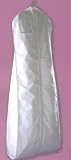 NEW White Wedding Bridal Zipper Dress Breathable Garment Bag (24 X 72)