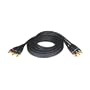 Tripp Lite A008-012 Component Video Gold Cable w Silver Plated Center Conductor, 3xRCA M/M - 12ft