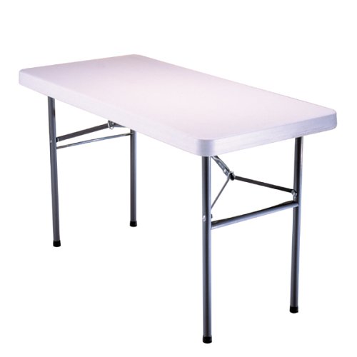 Childrens Toyshop  Outdoor Living : Lifetime, 4' Utility Table, 48" x 24" Molded Top, White Granite